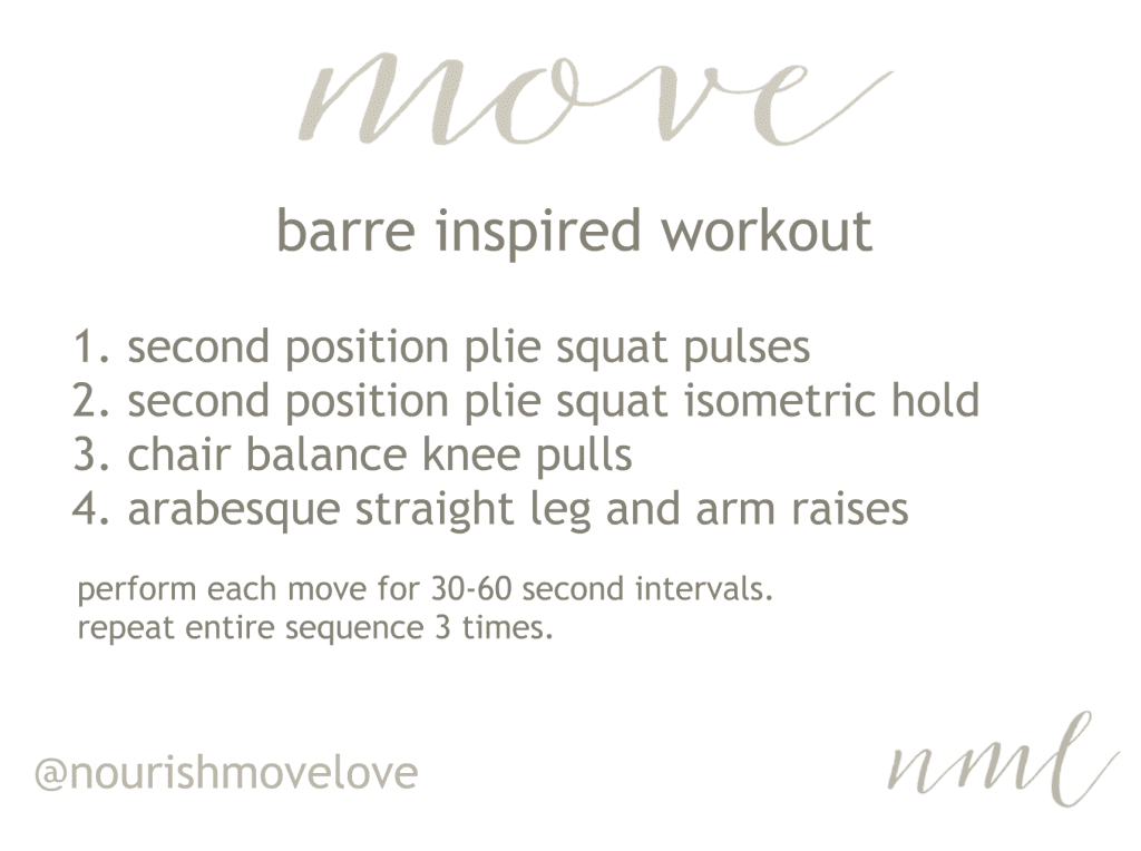 Barre Basics: 4 Barre Exercises You Can Do At Home
