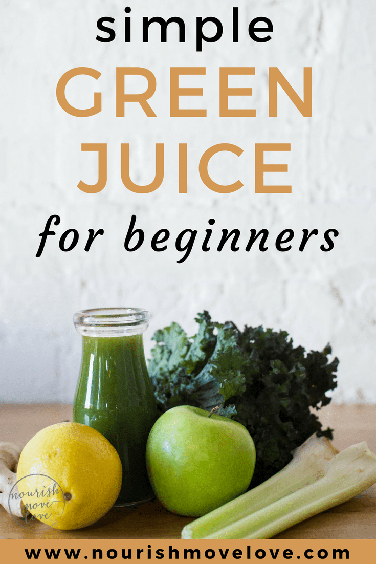 simple green juice for beginners | www.nourishmovelove.com