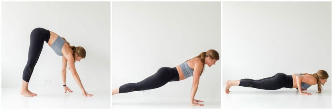 15 minute hiit workout -- walk out plank to push up -- www.nourishmovelove.com