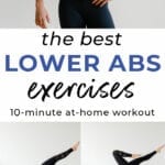 barre abs | barre exercises to tone lower abs