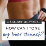 how to tone lower stomach | 10 minute lower abs workout