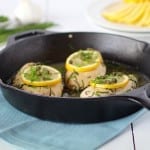lemon chicken with capers recipe 30 minute meals -- www.nourishmovelove.com