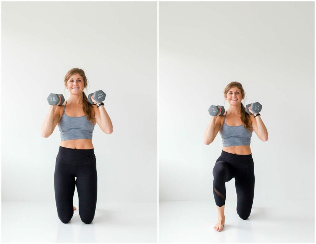 12 Squat Variations + Lower Body AMRAP Workout -- Surrender Squat -- www.nourishmovelove.com