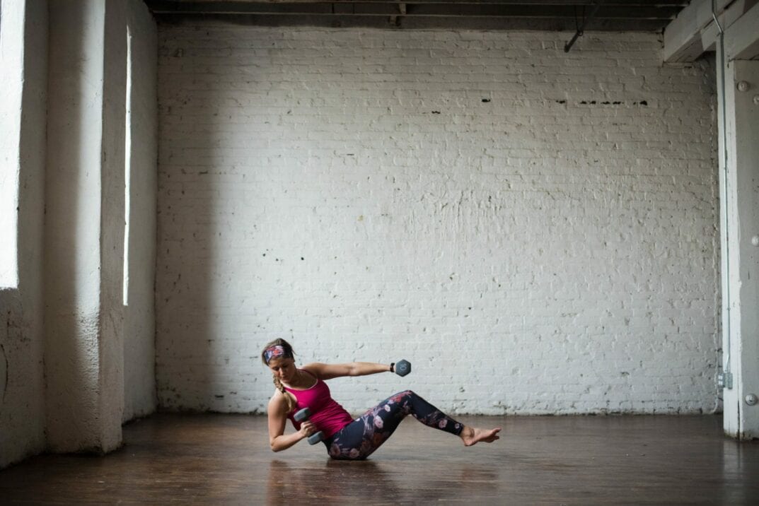 Seated Abs Punch_1 Nourish, Move, Love