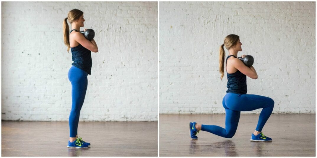 7 calorie torching kettlebell moves + hiit workout | torch calories while simultaneously strengthening your entire body with this killer kettlebell workout. do it reps + sets style or amrap style; either way it's an effective, high intensity 20-minute workout! | www.nourishmovelove.com