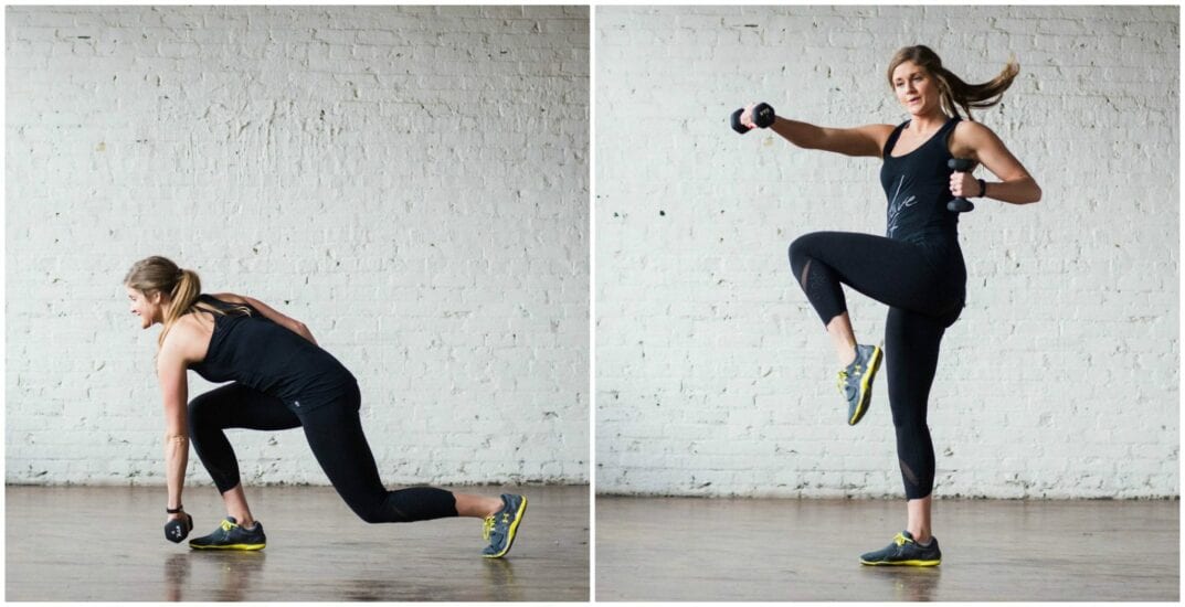 cardio + strength 30 minute amrap | effectively combine cardio and strength training to maximize your time and calorie burn in this 30 minute amrap-style workout | www.nourishmovelove.com