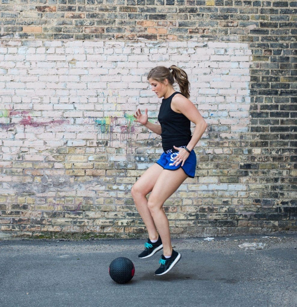medicine ball hiit circuit workout nourish move love