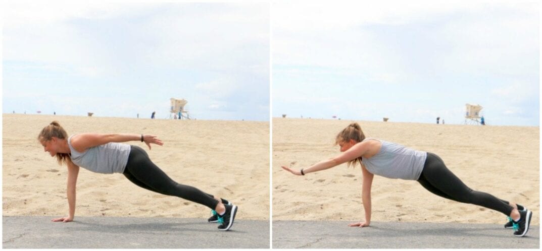 plank swimmers
