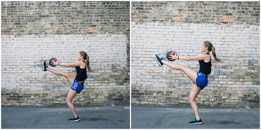medicine ball hiit circuit workout nourish move love