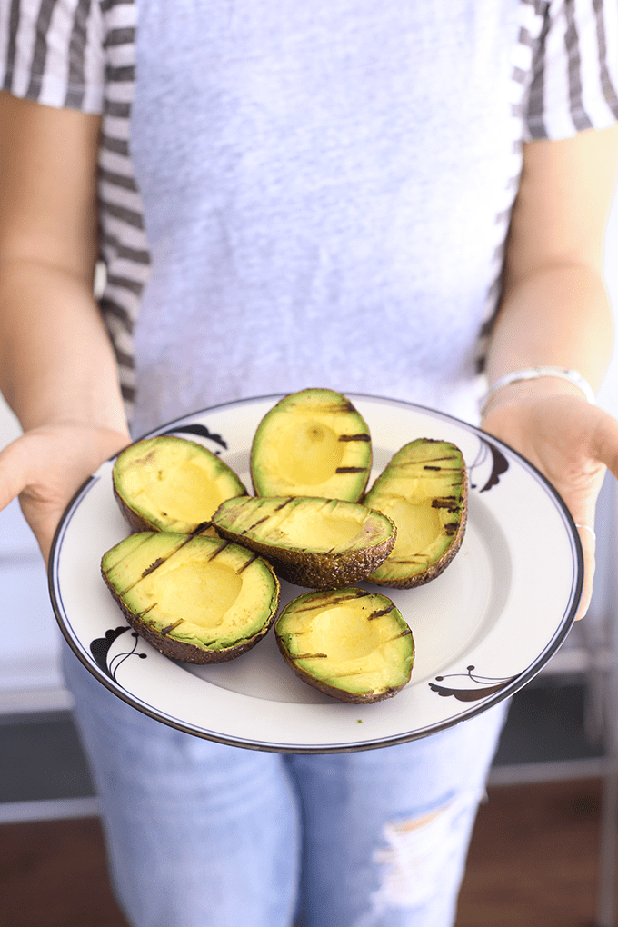how to grill avocados