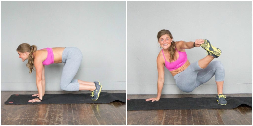 Ab Kick Through's