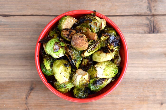 grilled brussel sprouts