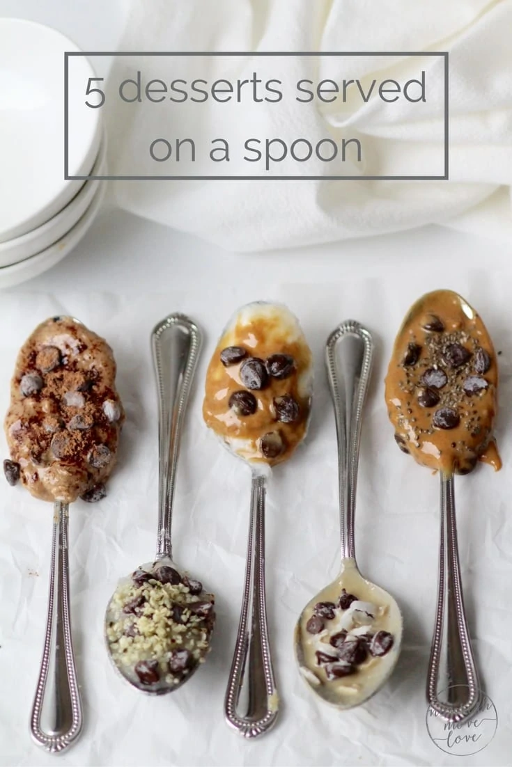 5 delicious and healthy spoonfuls of dessert | www.nourishmovelove.com