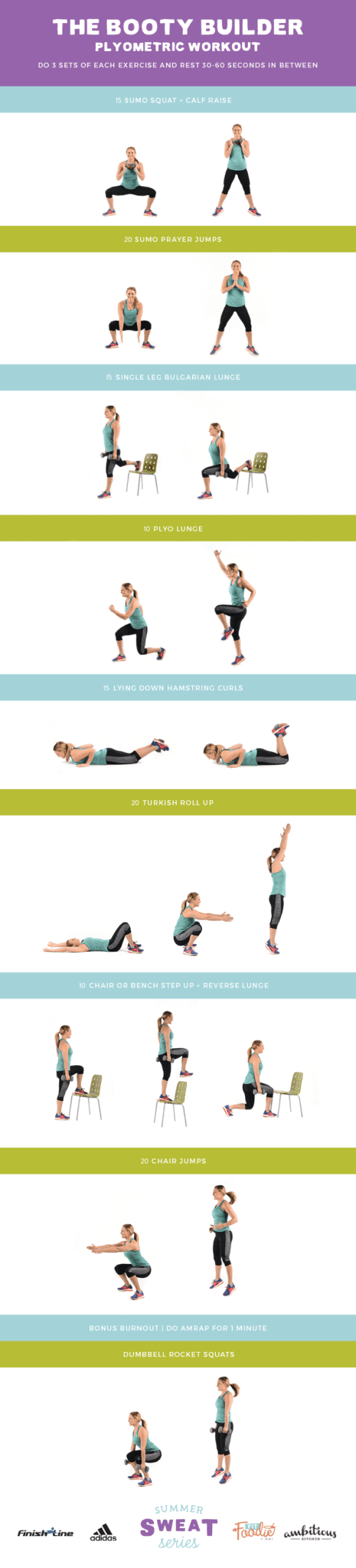 Booty Builder Plyo Workout | Summer Sweat Series