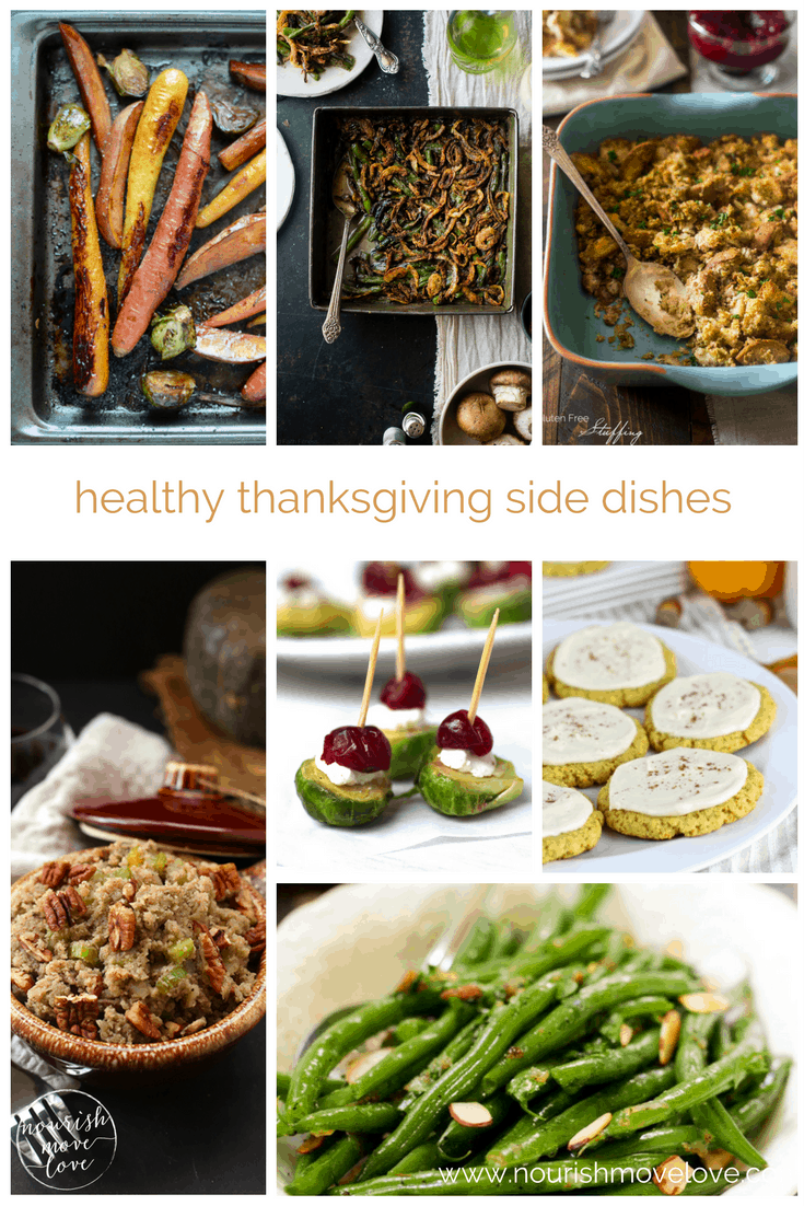 healthy thanksgiving side dishes + desserts | www.nourishmovelove.com