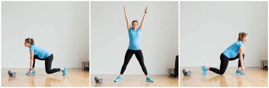 180 Rotating Lunges
