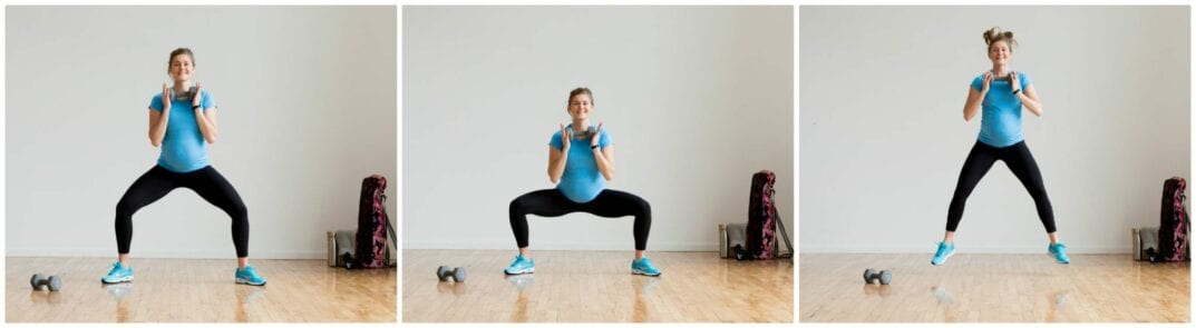 2-Pulse Sumo Squat + Hop