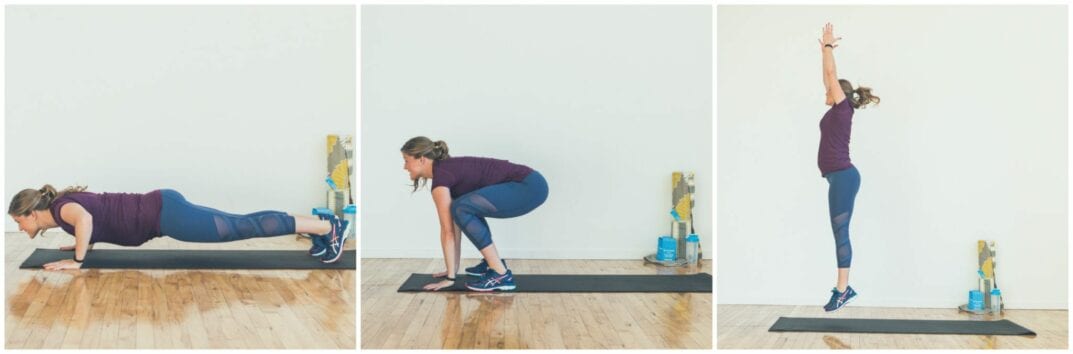 burpee + push up
