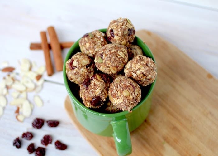 trail mix balls