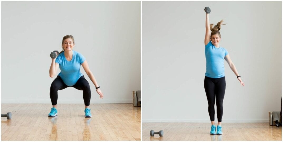 Single Arm Squat Jump + Punch