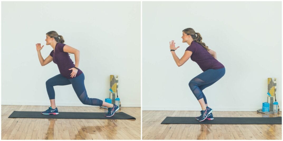 sprinter lunges