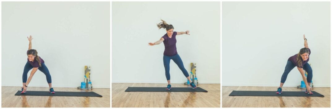 windmill squat hops