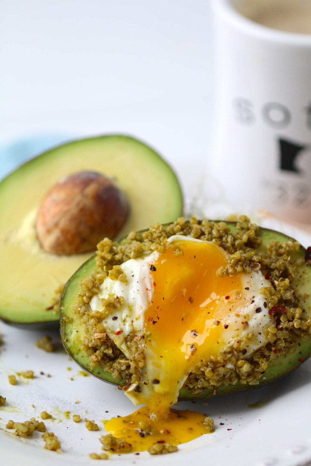 Avocado + Egg Boat