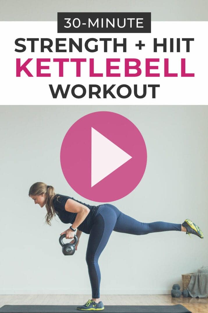 HIIT It Hard 30Minute Kettlebell AMRAP Workout nourish move love