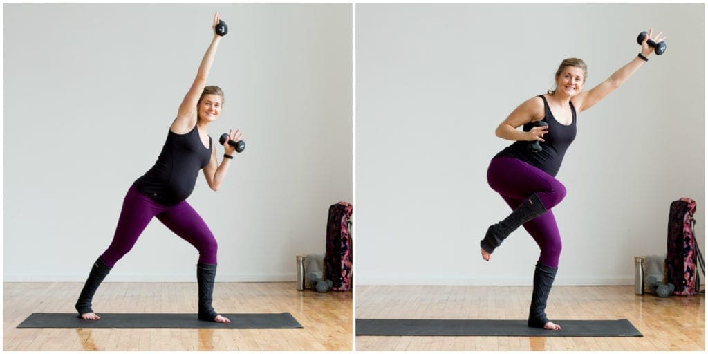 Oblique Crunch + Punch Nourish, Move, Love