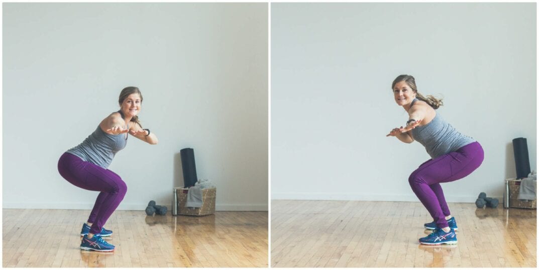 Surfer Squats