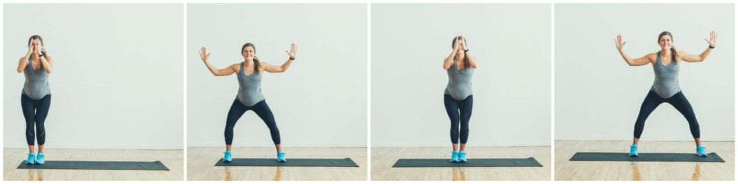 Double Side Step Squats