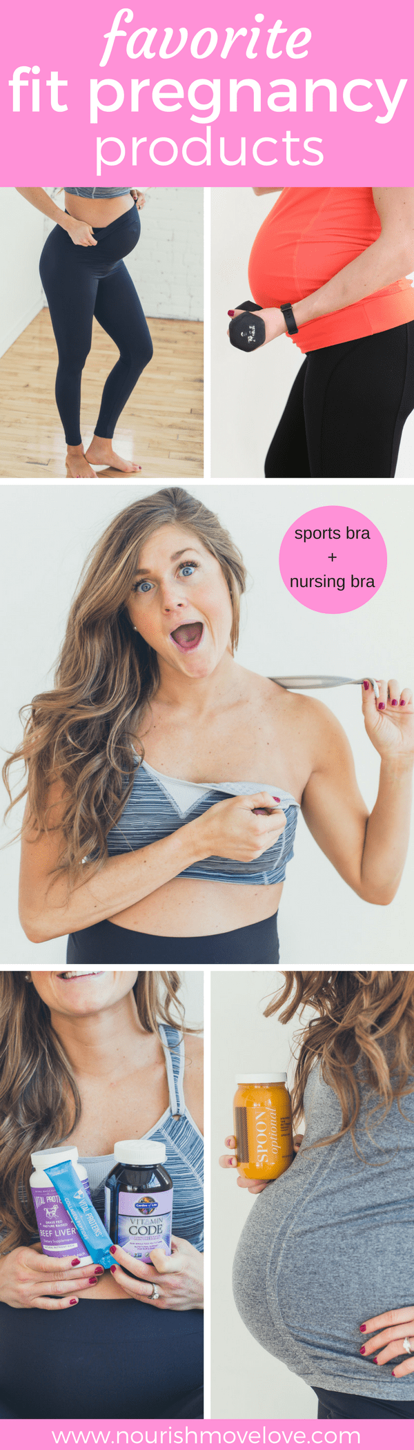 my favorite fit pregnancy products | www.nourishmovelove.com
