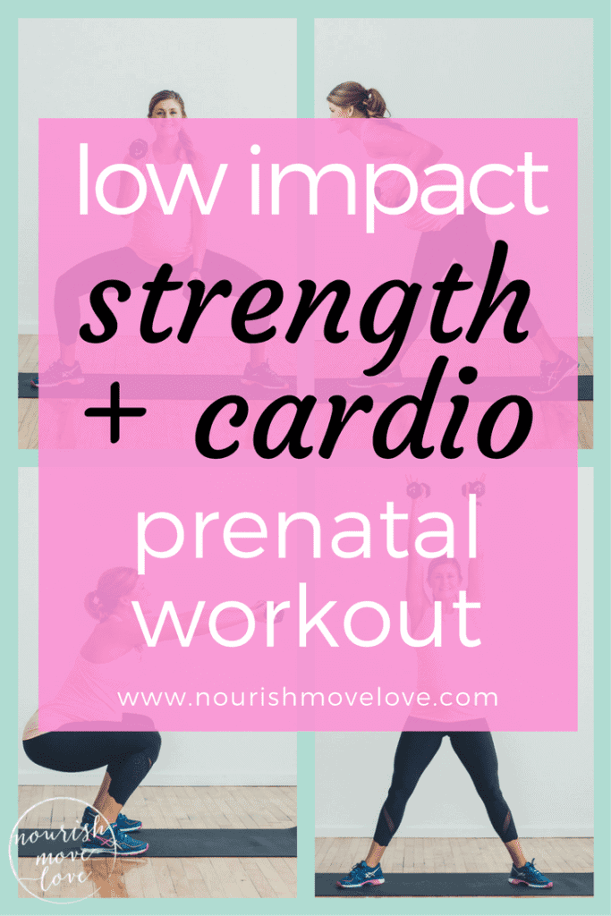 Low Impact Strength + Cardio Workout Nourish Move Love