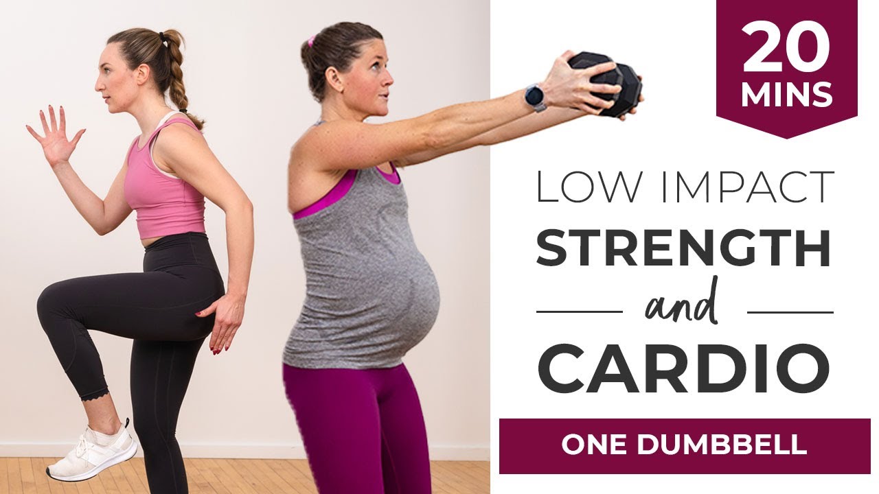 20-Minute Low Impact Strength + Cardio Workout