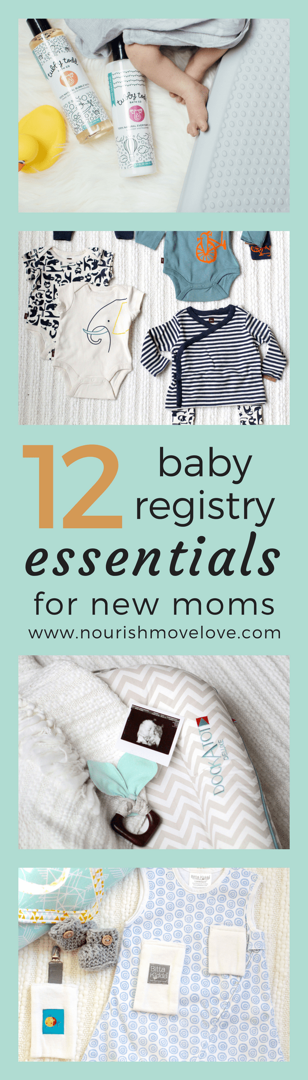 12 baby registry essentials for new moms | new baby