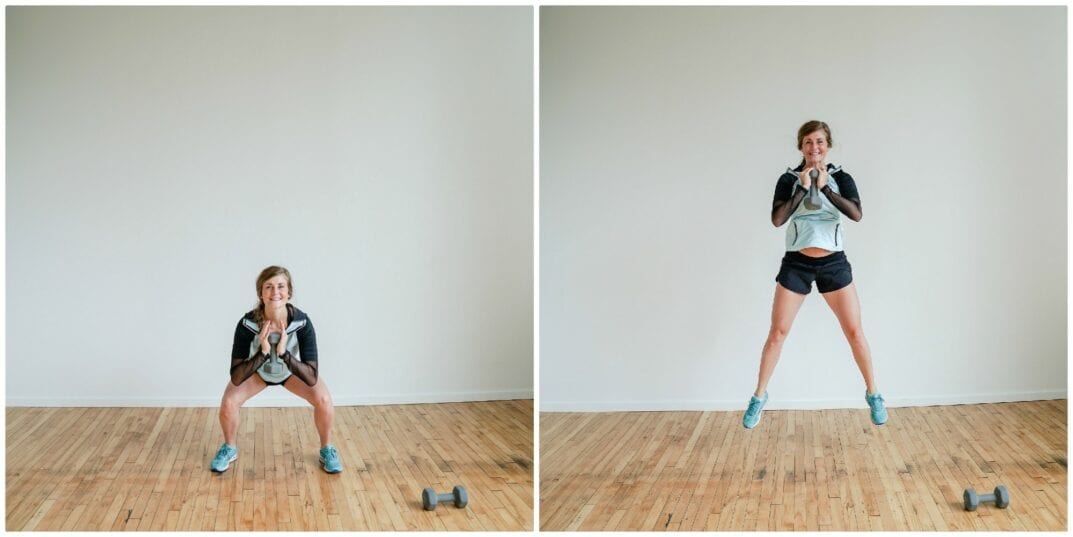 30-Minute Lower Body Dumbbell Workout | Nourish Move Love