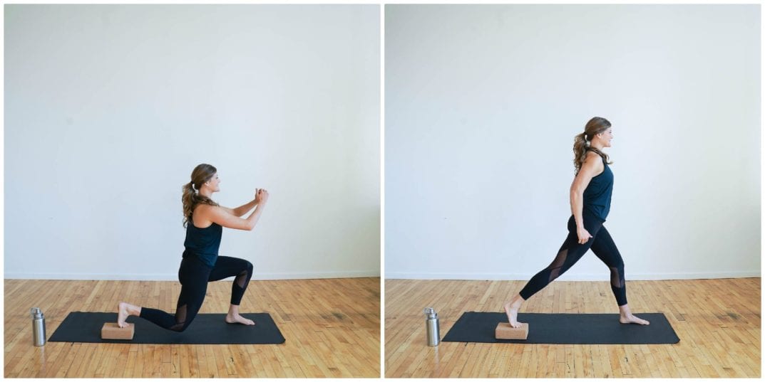 Block Lunges 