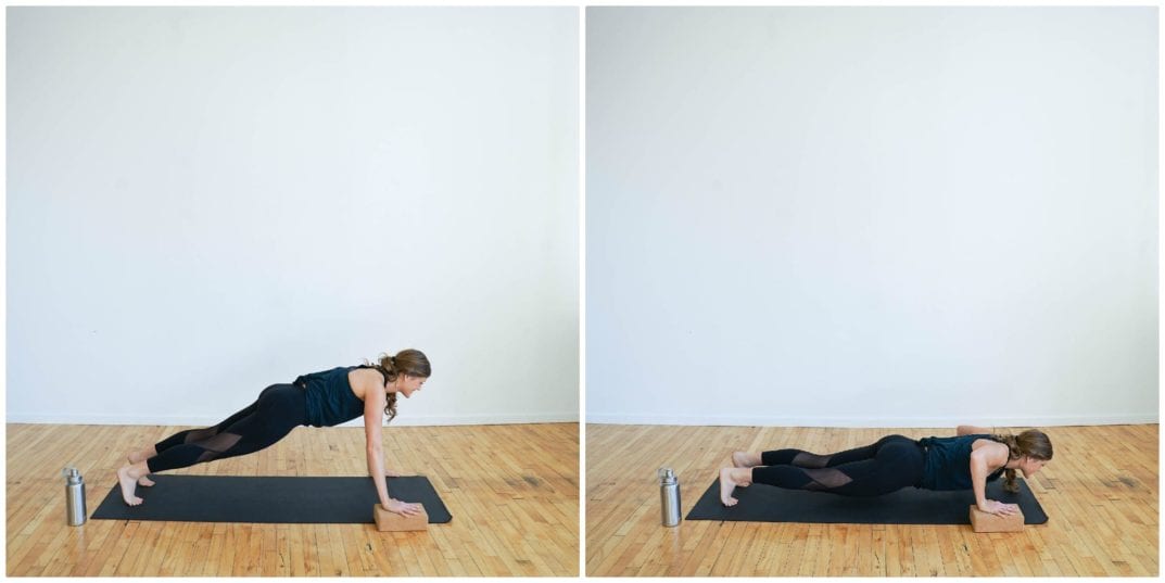 Block Push Ups 