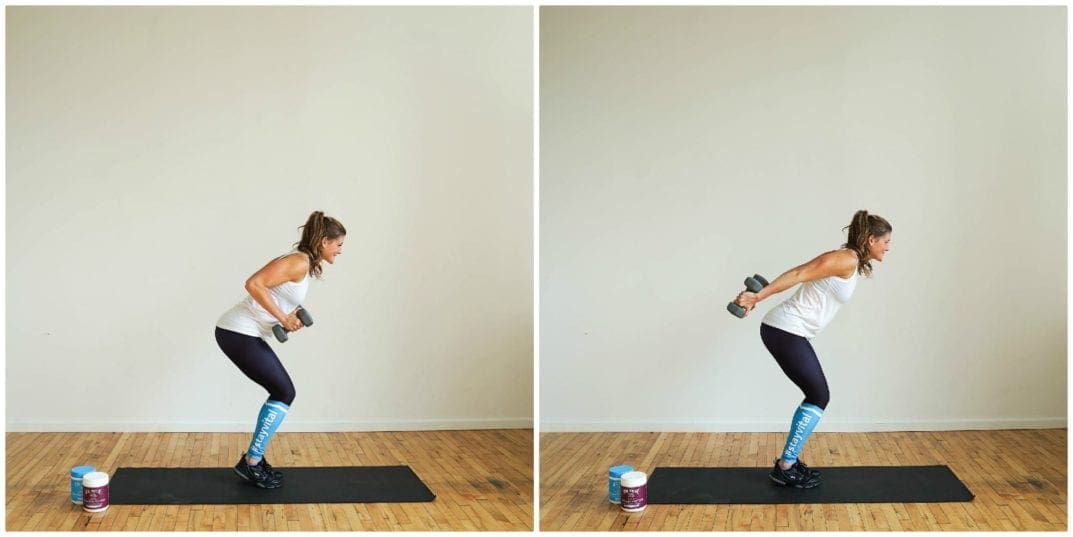 Relevè Chair + Tricep Kick