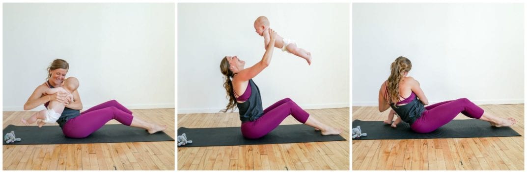 Seated Baby Twist