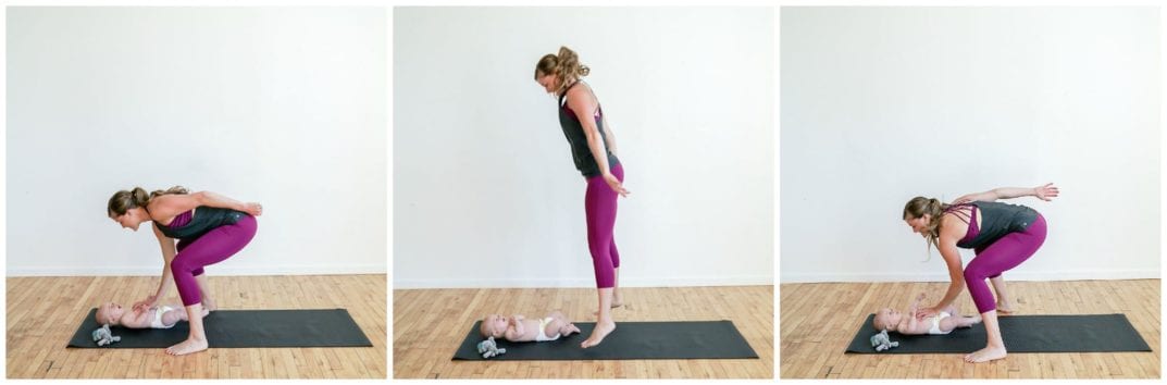 Squat Jack Baby Touches