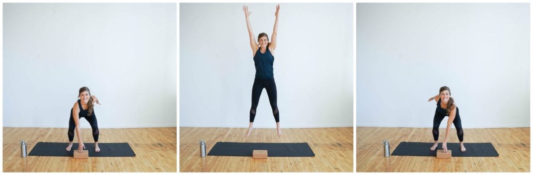 Squat Jump + Touch 
