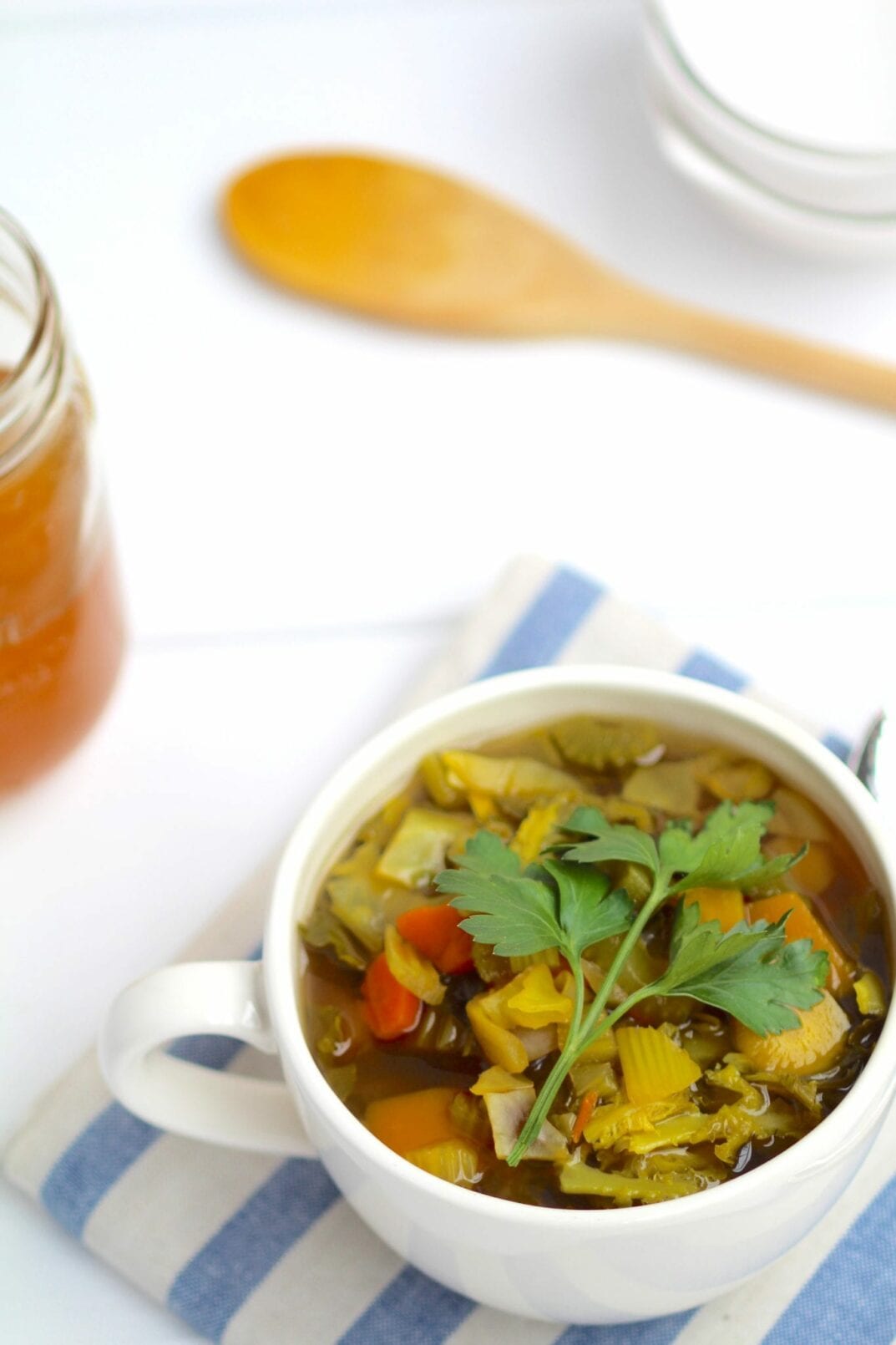 Slow Cooker Detox Vegetable Soup 