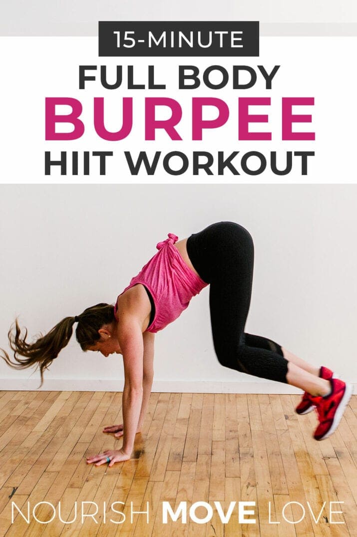 8 ButtKicking Burpees + 16Minute EMOM Workout Nourish Move Love