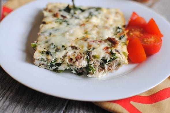 Egg White Pizza Bake