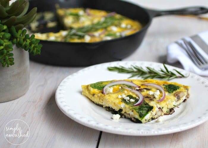 Mushroom Medley Frittata