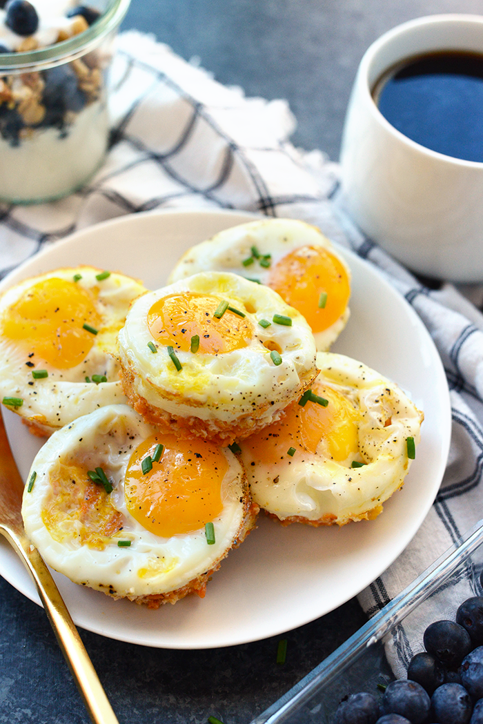 Sweet Potato Hash Egg Cups