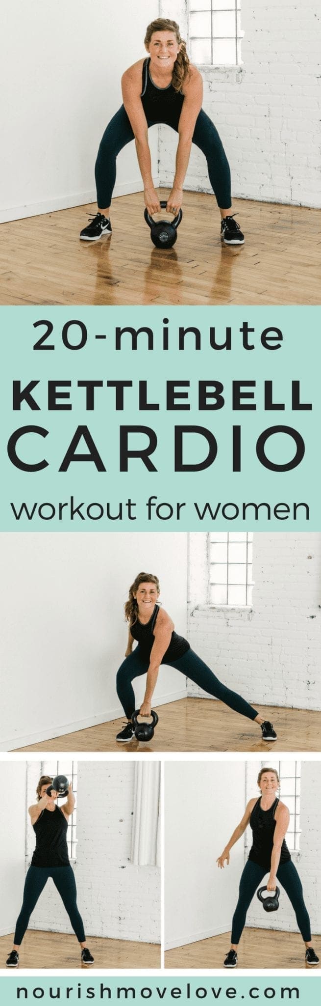20Minute Kettlebell Cardio Workout Nourish