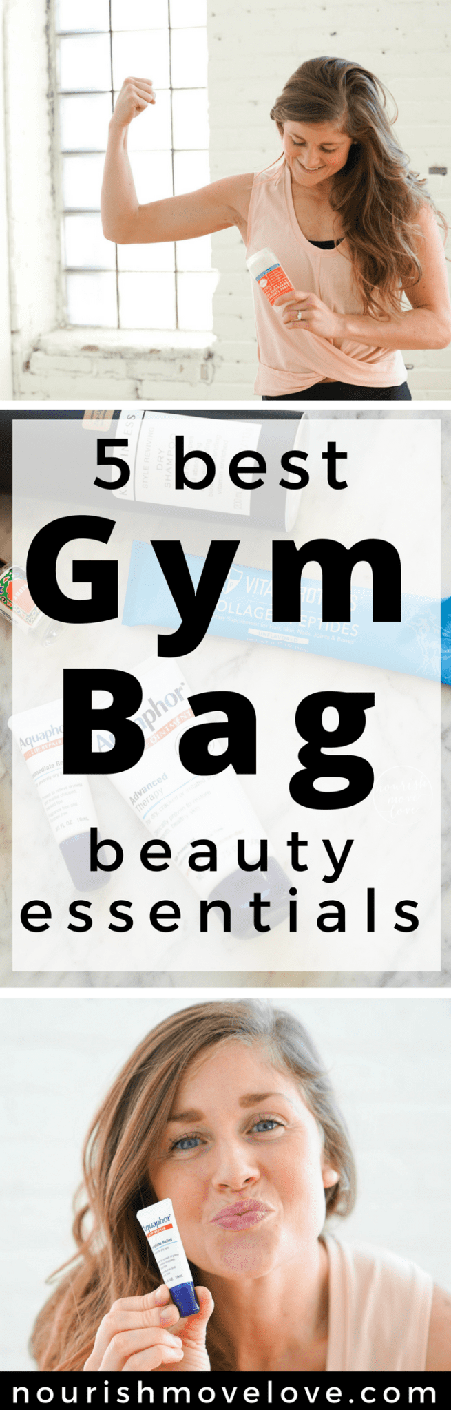 5 Gym Bag Beauty Essentials | www.nourishmovelove.com