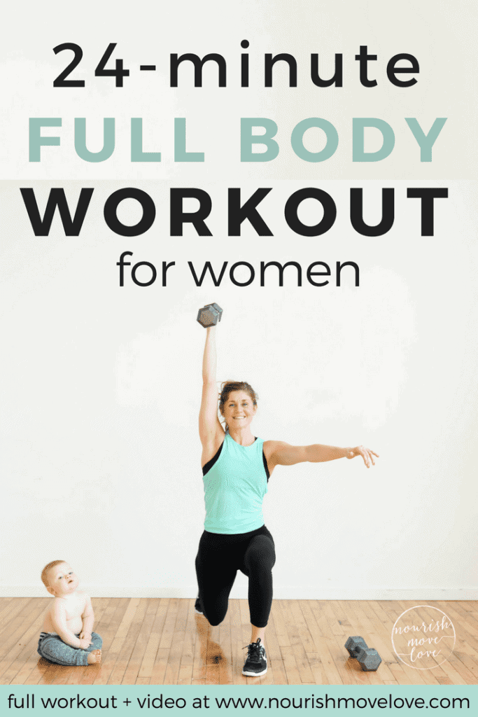 24 Min Strength + HIIT Workout_PIN_2 Nourish, Move, Love